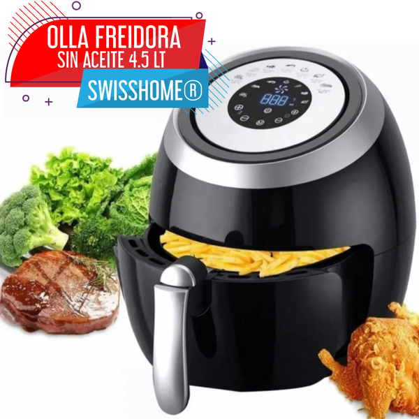 Olla freidora sin aceite de air fryer - Canela Hogar